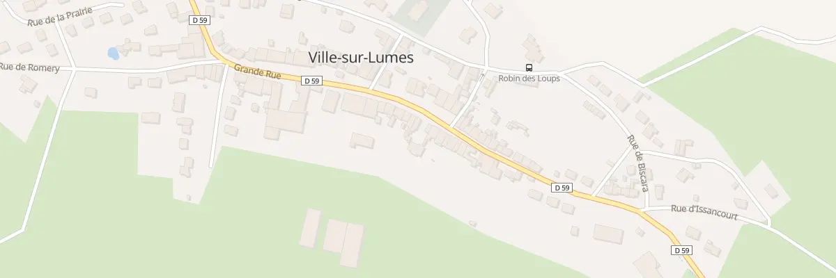 Plan du 40A Gr Grand Rue à Ville-sur-Lumes