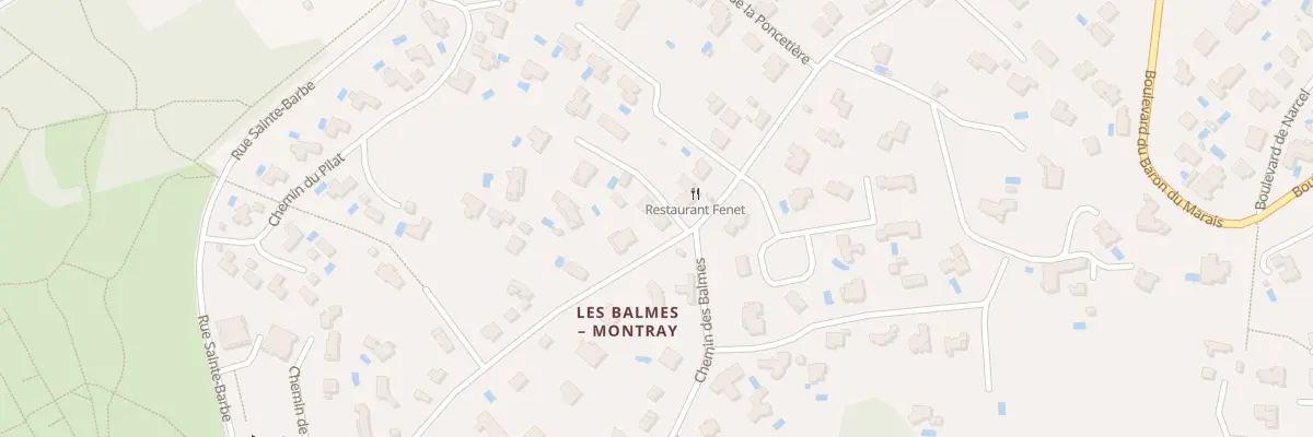 Plan du 134 Che de Montray à Sainte-Foy-lès-Lyon