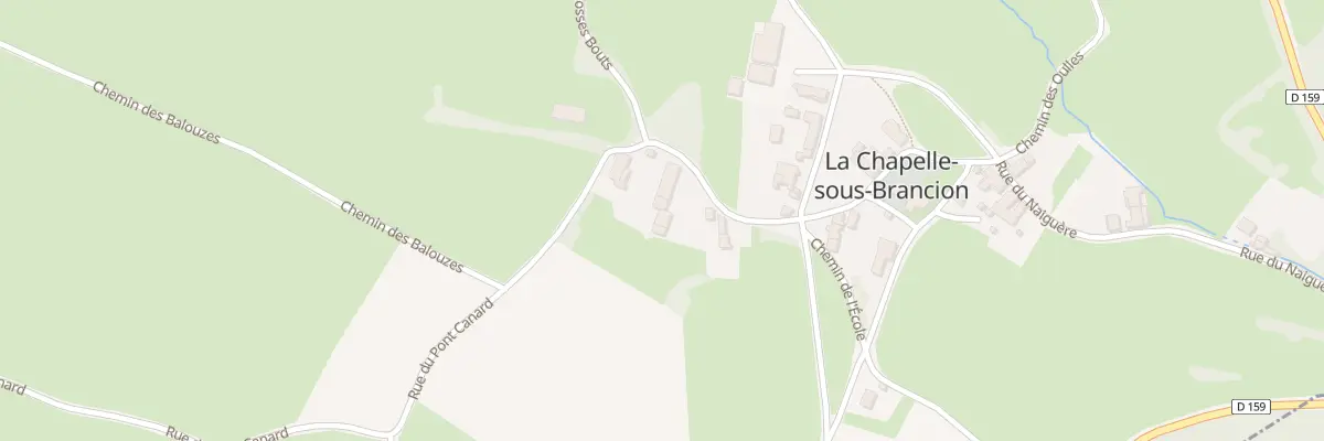 Plan du 5115 Le Bourg à La Chapelle-sous-Brancion