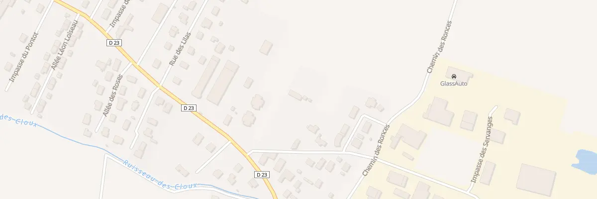 Plan du 2 Che des Champs Lins à Meursault