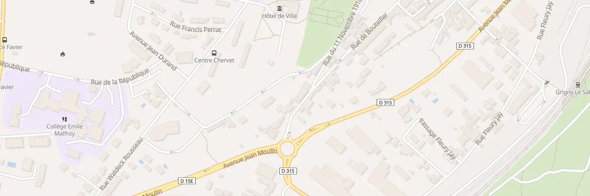 Plan du 62 Rue de Bouteiller à Grigny-sur-Rhône
