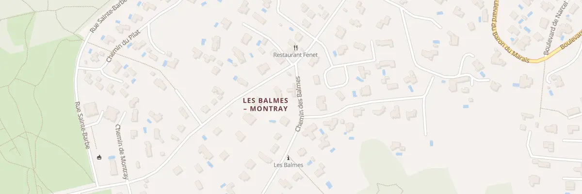 Plan du 6 Che des Balmes à Sainte-Foy-lès-Lyon