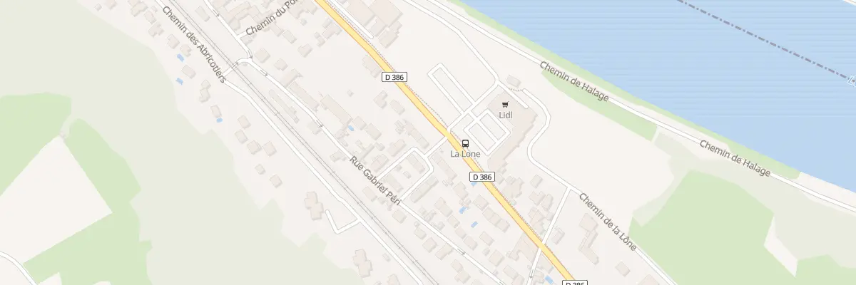 Plan du 7 Cité Gabriel Péri à Givors