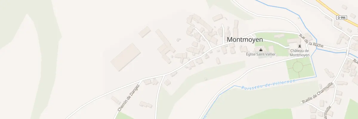 Plan du 12 Rue de la Roche à Montmoyen