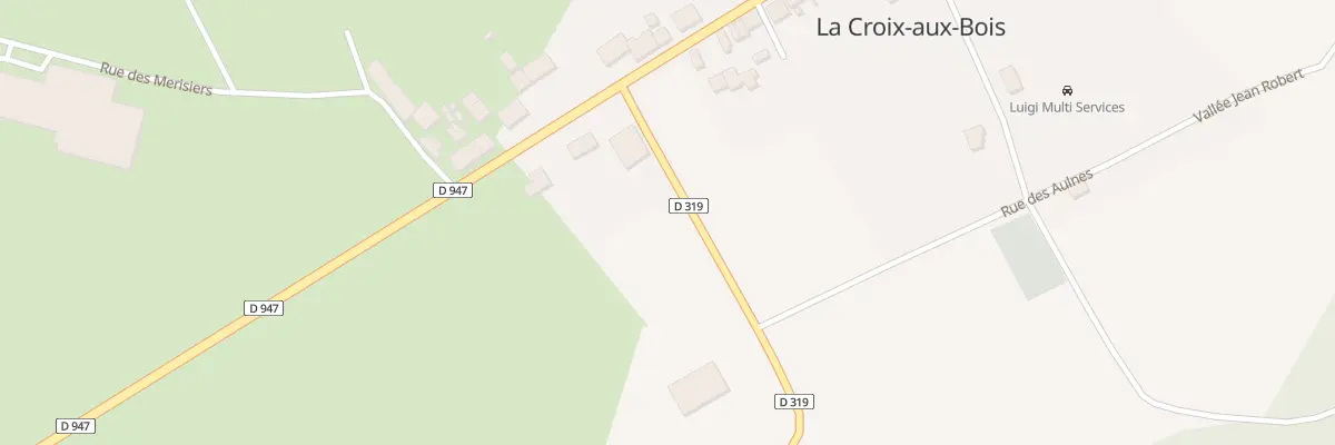 Plan du 2 Rue des Hetres à La Croix-aux-Bois