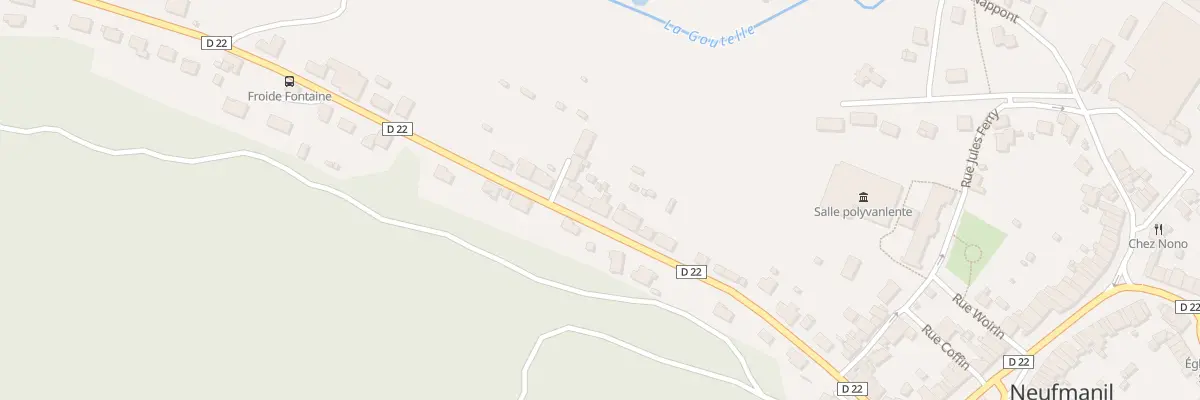 Plan du 50 Rue Ambroise Croizat à Neufmanil