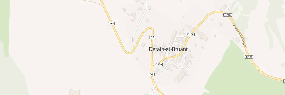 Plan du 3 Rte de Saint Jean de Boeuf à Détain-et-Bruant
