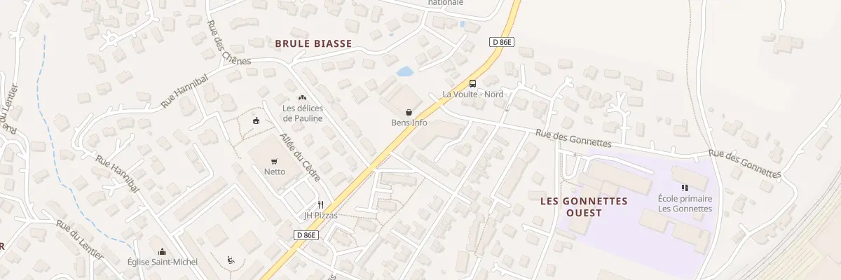 Plan du 54 Av du Onze Novembre à La Voulte-sur-Rhône