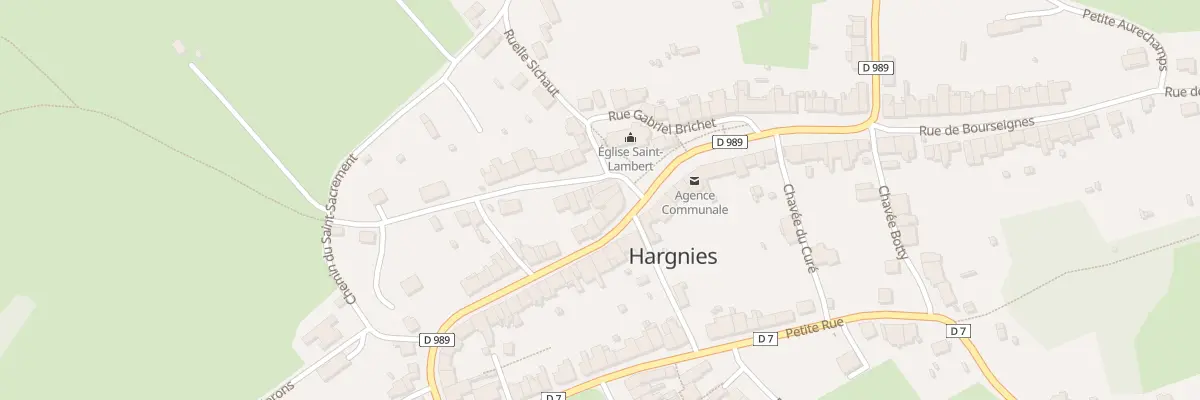 Plan du 4 Pl du 4 et 5 Septembre à Hargnies