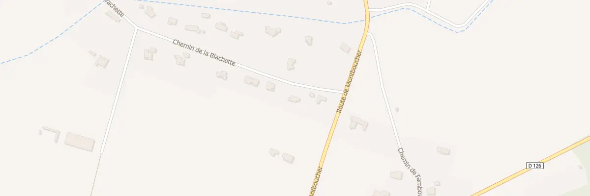 Plan du 5244 La Blachette à Allan