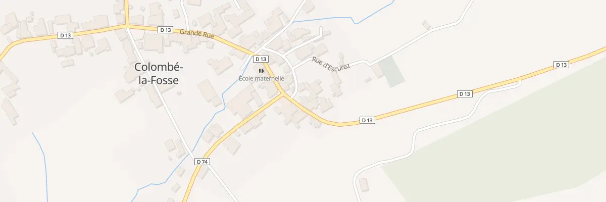 Plan du 81 Rue Grande Rue à Colombé-la-Fosse