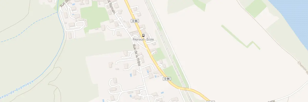Plan du 5076 Condamine à Peyraud