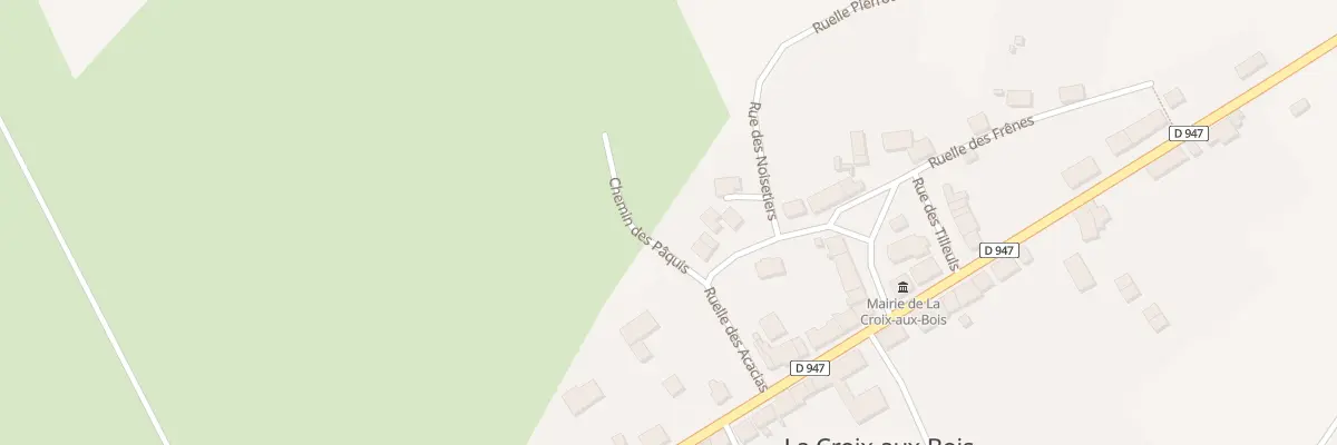Plan du 3 Rue des Frenes à La Croix-aux-Bois
