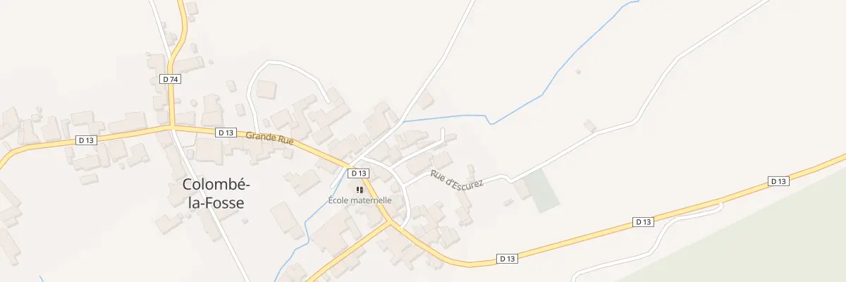 Plan du 5 Rue de l’Abreuvoir à Colombé-la-Fosse