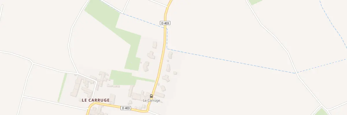Plan du 5258F Le Carruge à Péronne