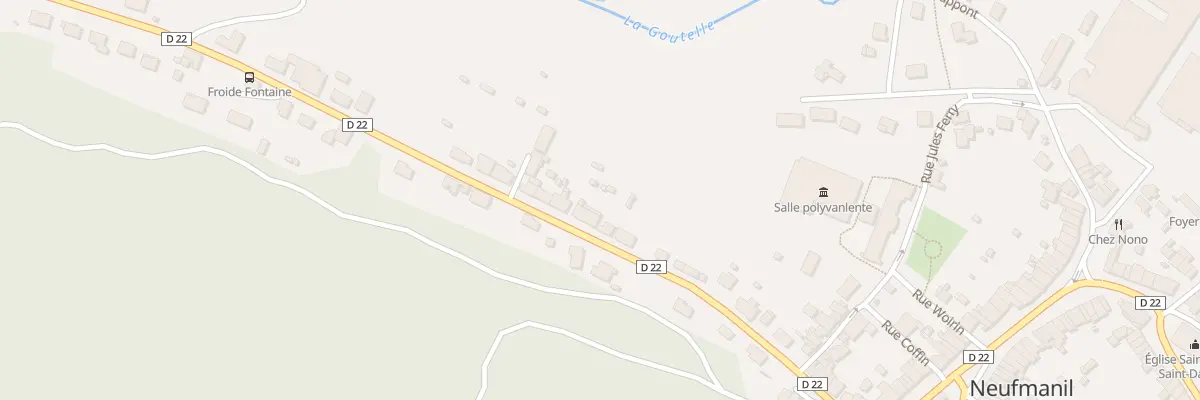 Plan du 40 Rue Ambroise Croizat à Neufmanil
