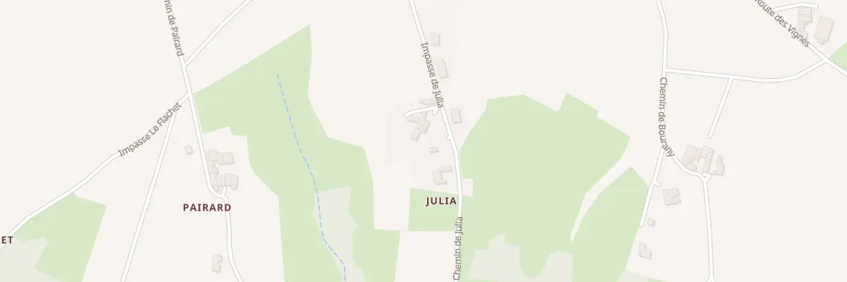 Plan du 5088 Julia à Ozon