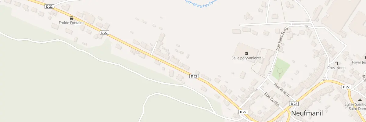 Plan du 36 Rue Ambroise Croizat à Neufmanil