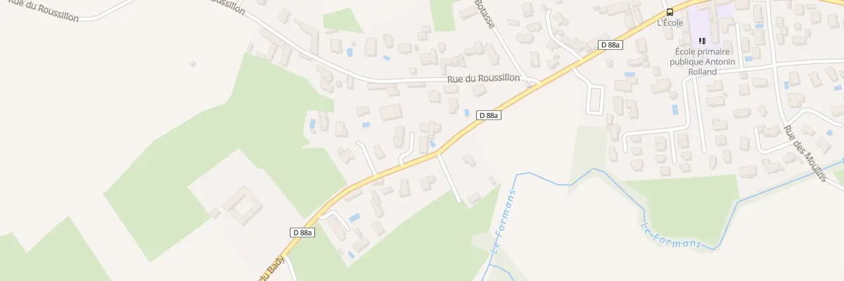 Plan du 170 Rue du Bady à Sainte-Euphémie