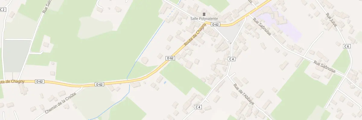 Plan du 17 Rte de Chagny à Chaudenay