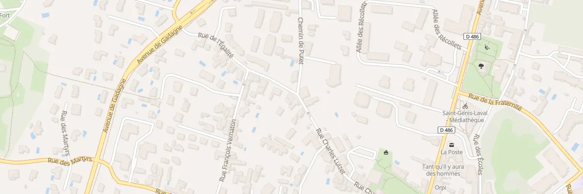 Plan du 39 Rue Charles Luizet à Saint-Genis-Laval