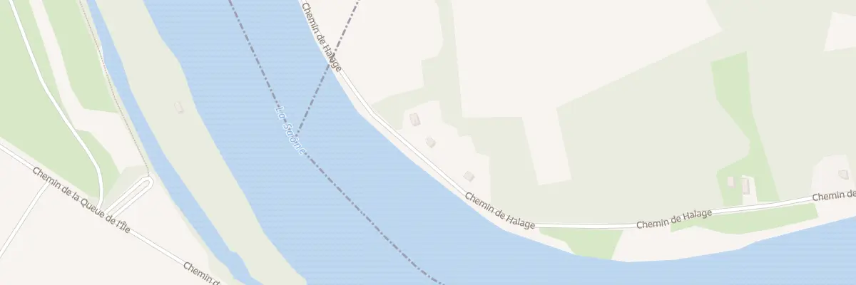 Plan du 5198 Che de Halage à Reyrieux