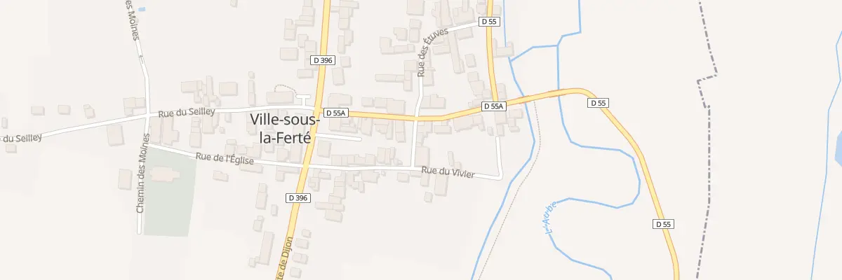 Plan du 18 Rue de l’Aube à Ville-sous-la-Ferté