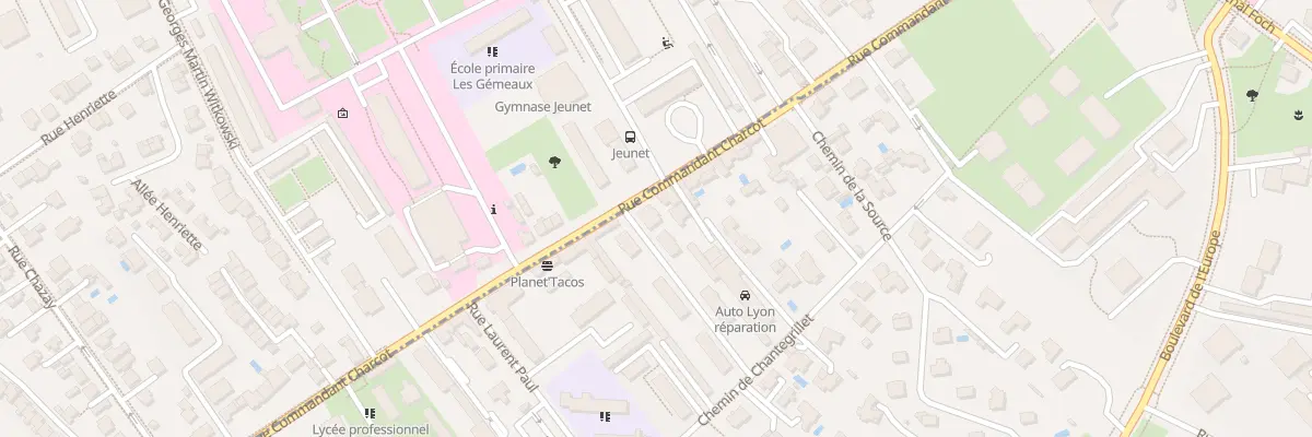 Plan du 81 Rue Commandant Charcot à Sainte-Foy-lès-Lyon