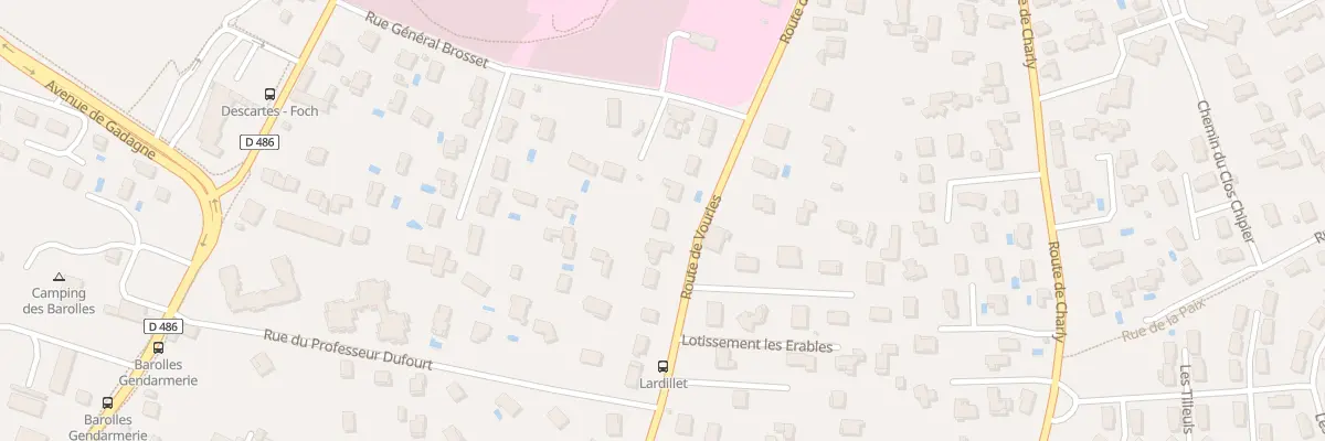 Plan du 44 Rte de Vourles à Saint-Genis-Laval