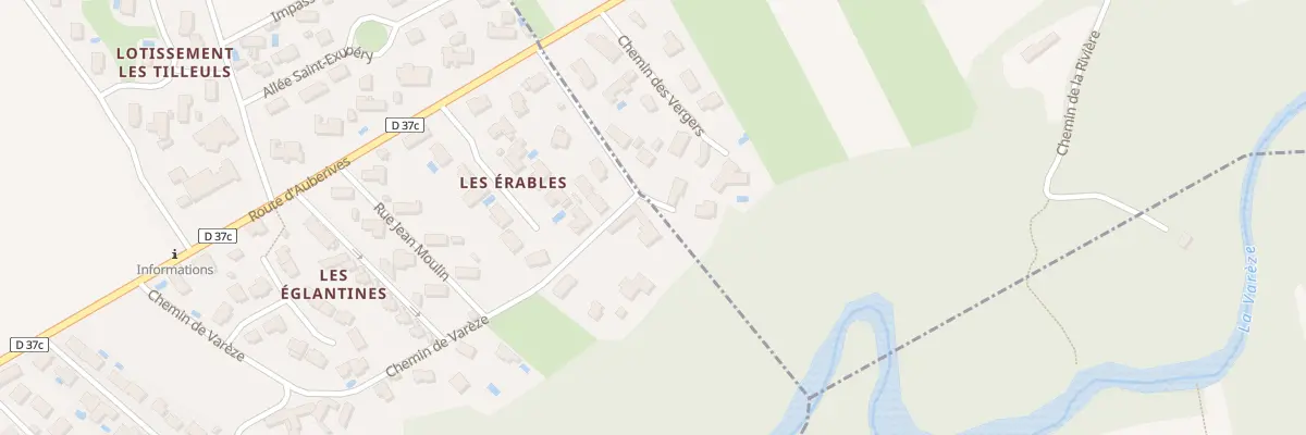 Plan du 5367 Glay à Saint-Clair-du-Rhône