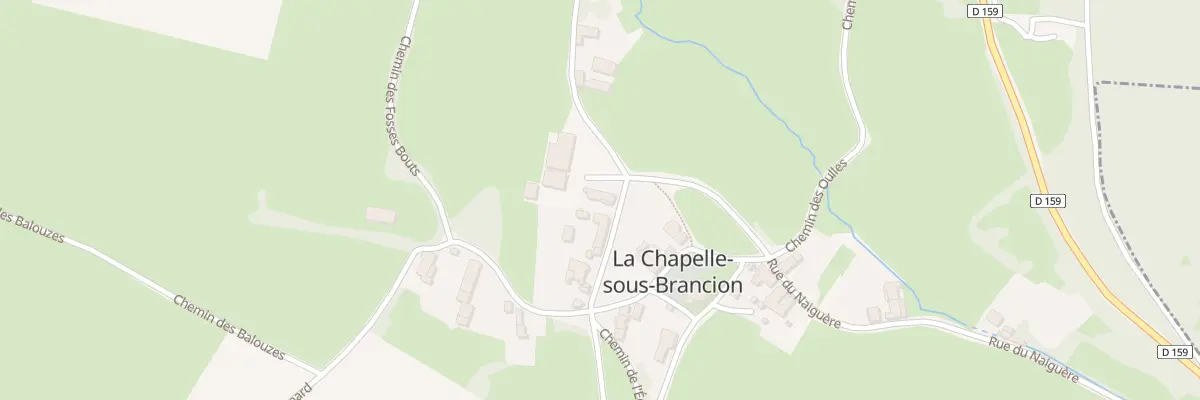 Plan du 2 Rue de Cluny à La Chapelle-sous-Brancion