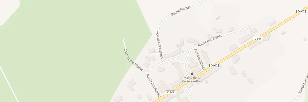 Plan du 5 Rue des Noisetiers à La Croix-aux-Bois