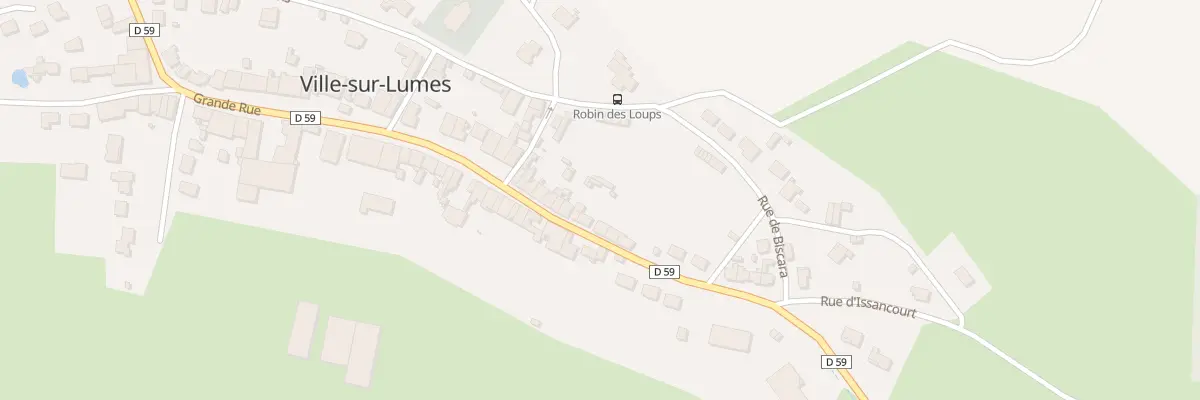 Plan du 59 Gr Grand Rue à Ville-sur-Lumes