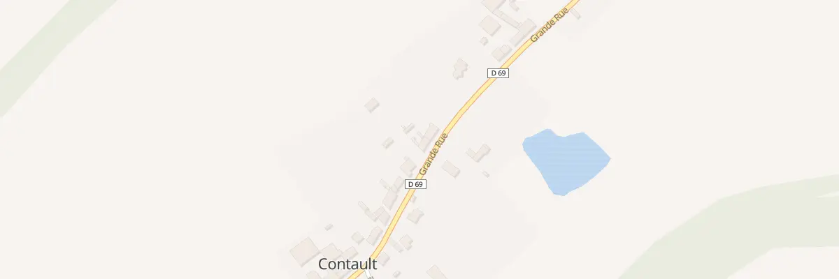 Plan du 9 Rue Grande Rue à Contault