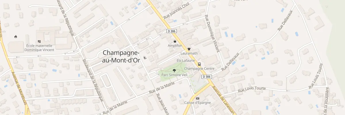 Plan du 71 Av de Lanessan à Champagne-au-Mont-d’Or