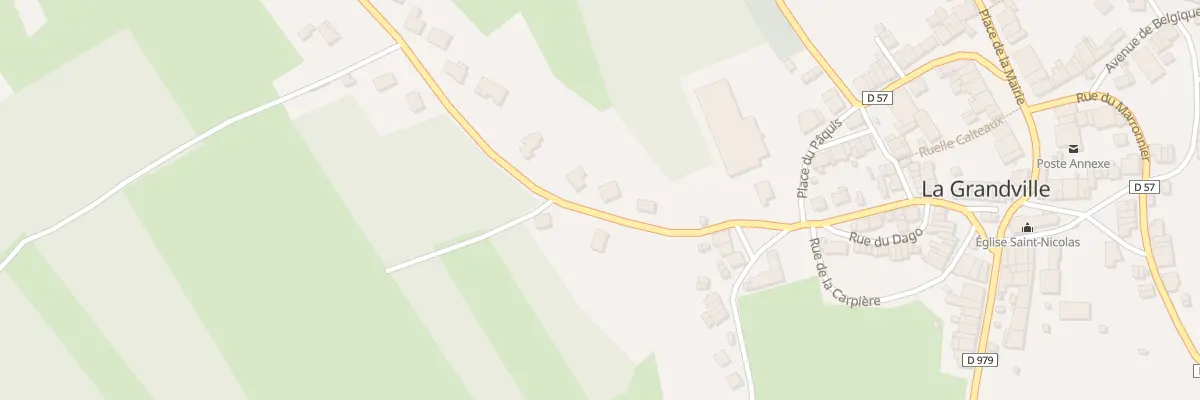 Plan du 2 Rte d’Aiglemont à La Grandville