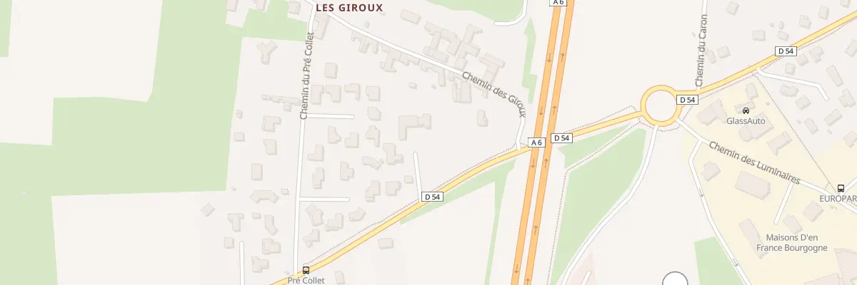 Plan du 1474 Rte de Davayé à Charnay-lès-Mâcon