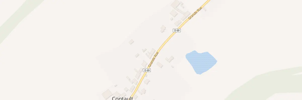 Plan du 7 Rue Grande Rue à Contault