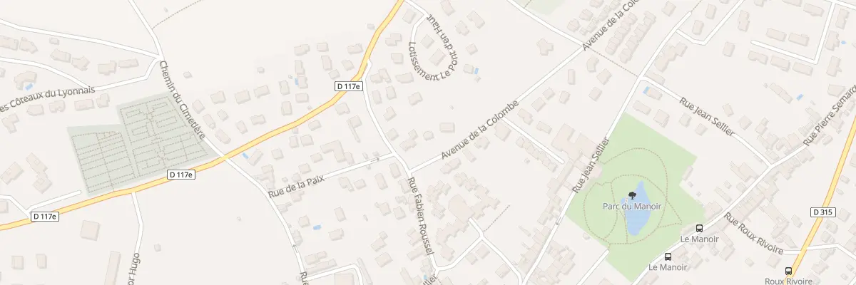 Plan du 48A Rue Fabien Roussel à Grigny-sur-Rhône