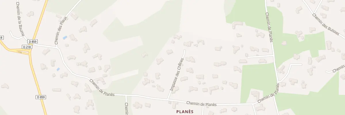 Plan du 5366 Planes à Saint-Restitut