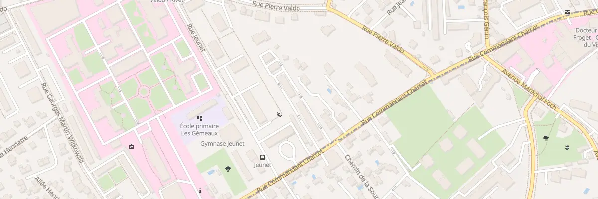 Plan du 122B Rue Commandant Charcot à Lyon 5e Arrondissement