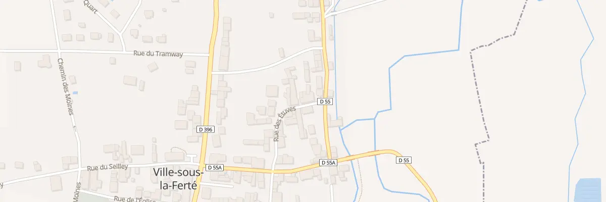 Plan du 33 Rue des Etuves à Ville-sous-la-Ferté