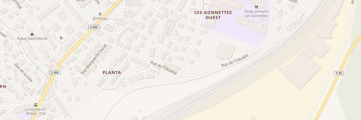 Plan du 5 Rue du College à La Voulte-sur-Rhône