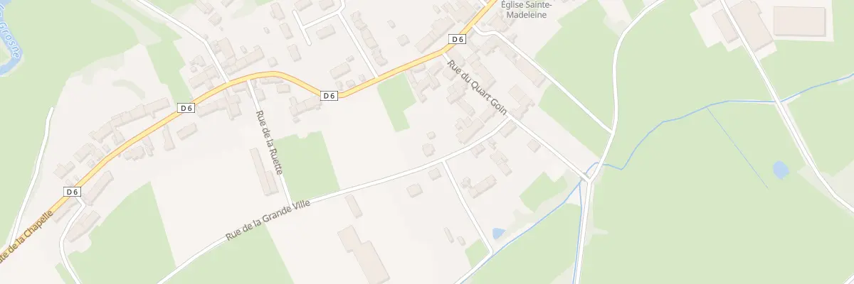 Plan du 6 Rue de la Grande Ville à Lalheue