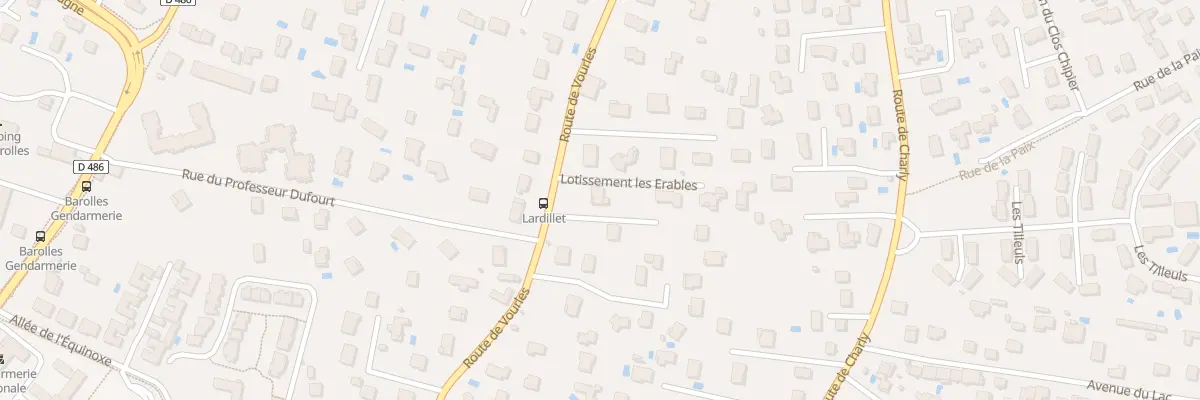 Plan du 55 Rte de Vourles à Saint-Genis-Laval