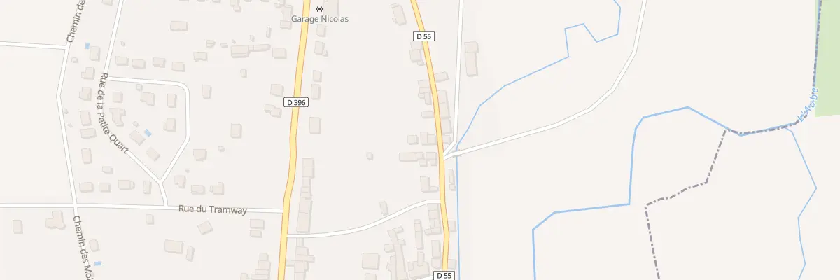 Plan du 25 Rue du Moulin à Ville-sous-la-Ferté