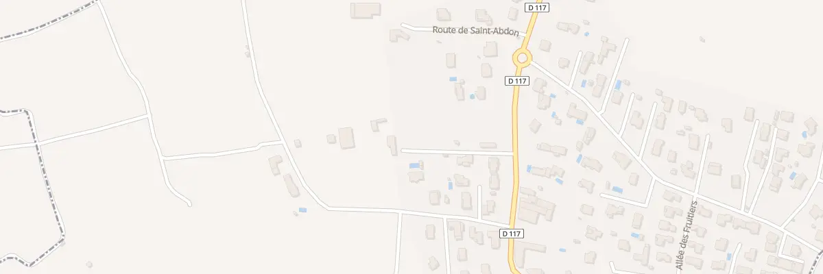 Plan du 653 Rte de Saint Abdon à Charly