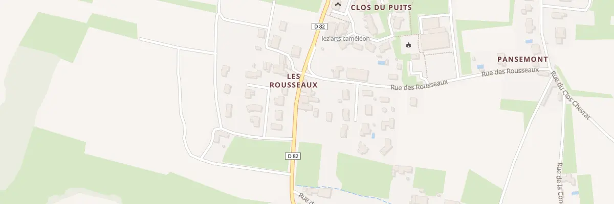 Plan du 2674 Rte de Mâcon à Hurigny