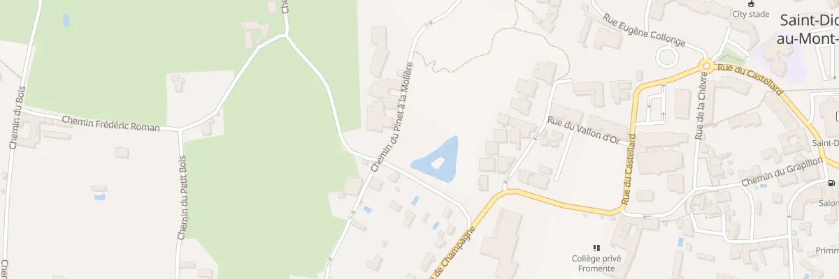 Plan du 11 Che du Pinet à la Molière à Saint-Didier-au-Mont-d’Or