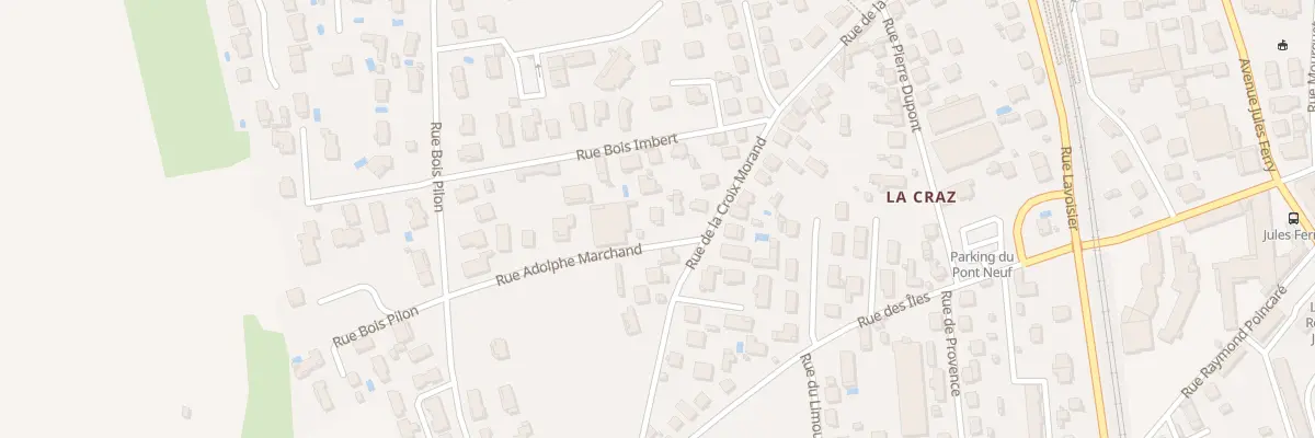 Plan du 2 Rue Adolphe Marchand au Péage-de-Roussillon